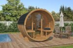 SAUNAONES® Barrel Sauna Serenity Nature Air 7 - Image 5