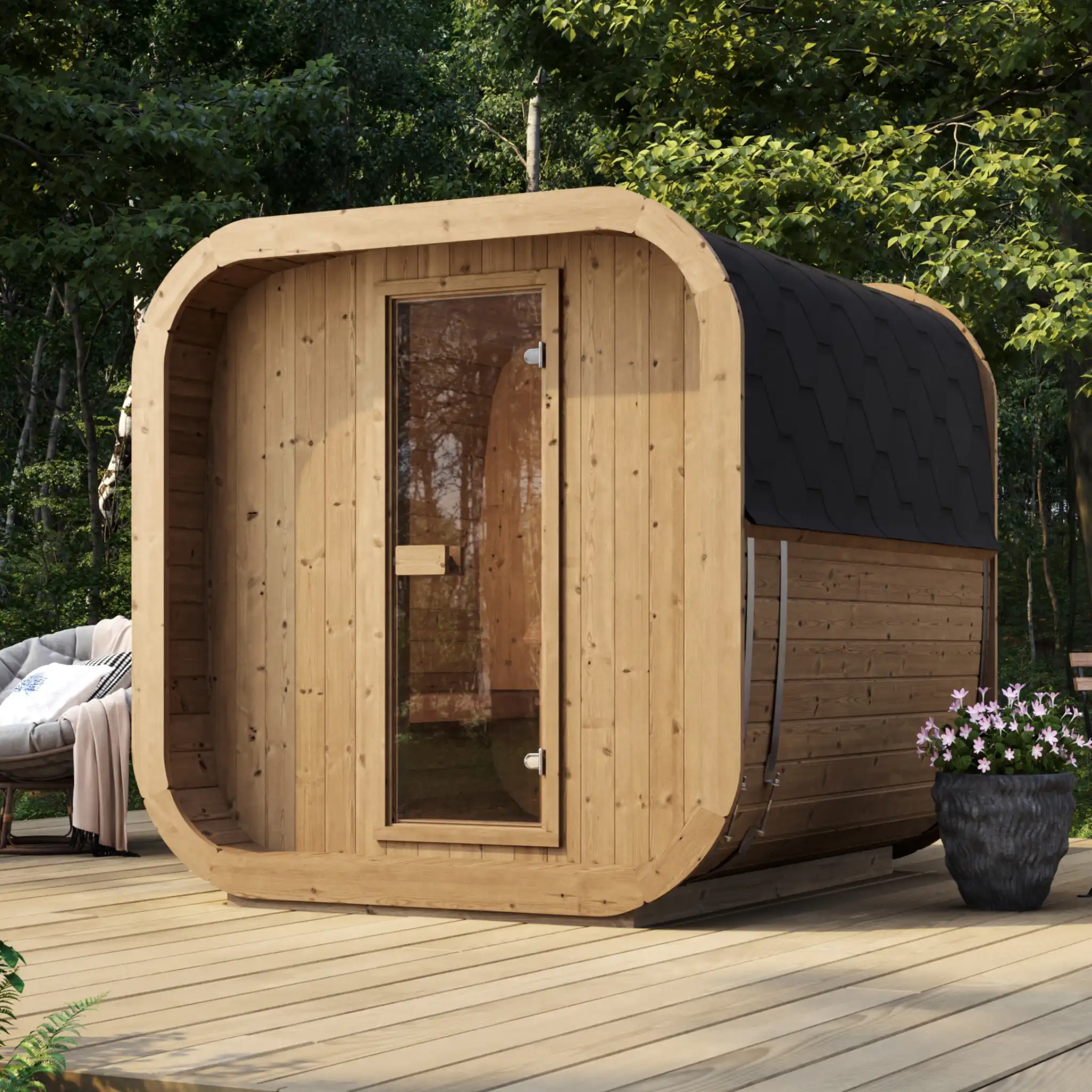 sauna-icon-200s-thermo-factory.sale-5 ICON 200S sauna with thermo walls - Image 1