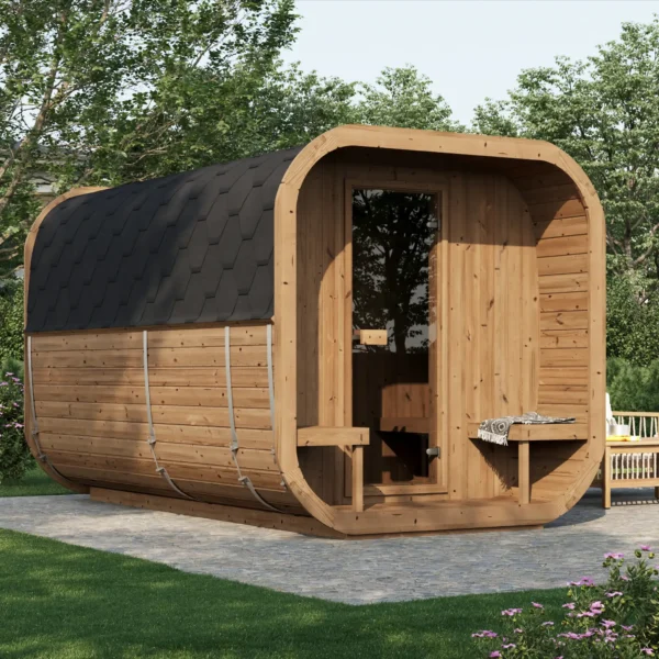 ICON 385 barrel sauna