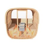 SAUNAONES® Square Sauna Minimalist Refresh 3 - Image 3