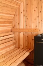 Essex 4 Person Barrel Sauna - Image 6
