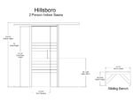 Hillsboro 2 Person Indoor Sauna - Image 10
