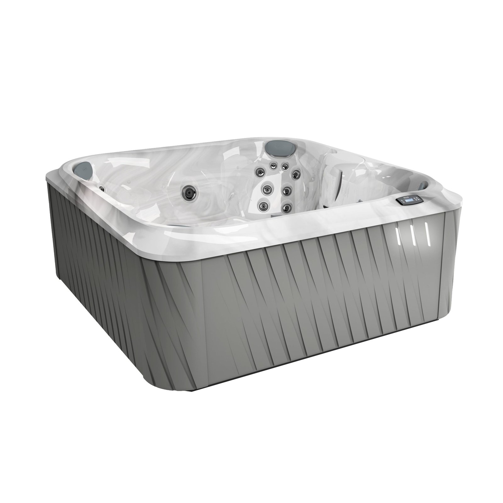 J-285PlatinumSmokePRODUCTIMAGE4000x4000 Jacuzzi® J-285™ Hot Tub Package - Platinum Smoke - Image 1
