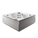 Jacuzzi® J-LX™ Hot Tub Package - Platinum Brushed Gray