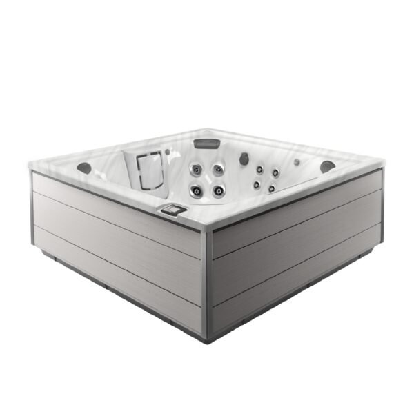 Jacuzzi® J-LX™ Hot Tub Package - Platinum Brushed Gray